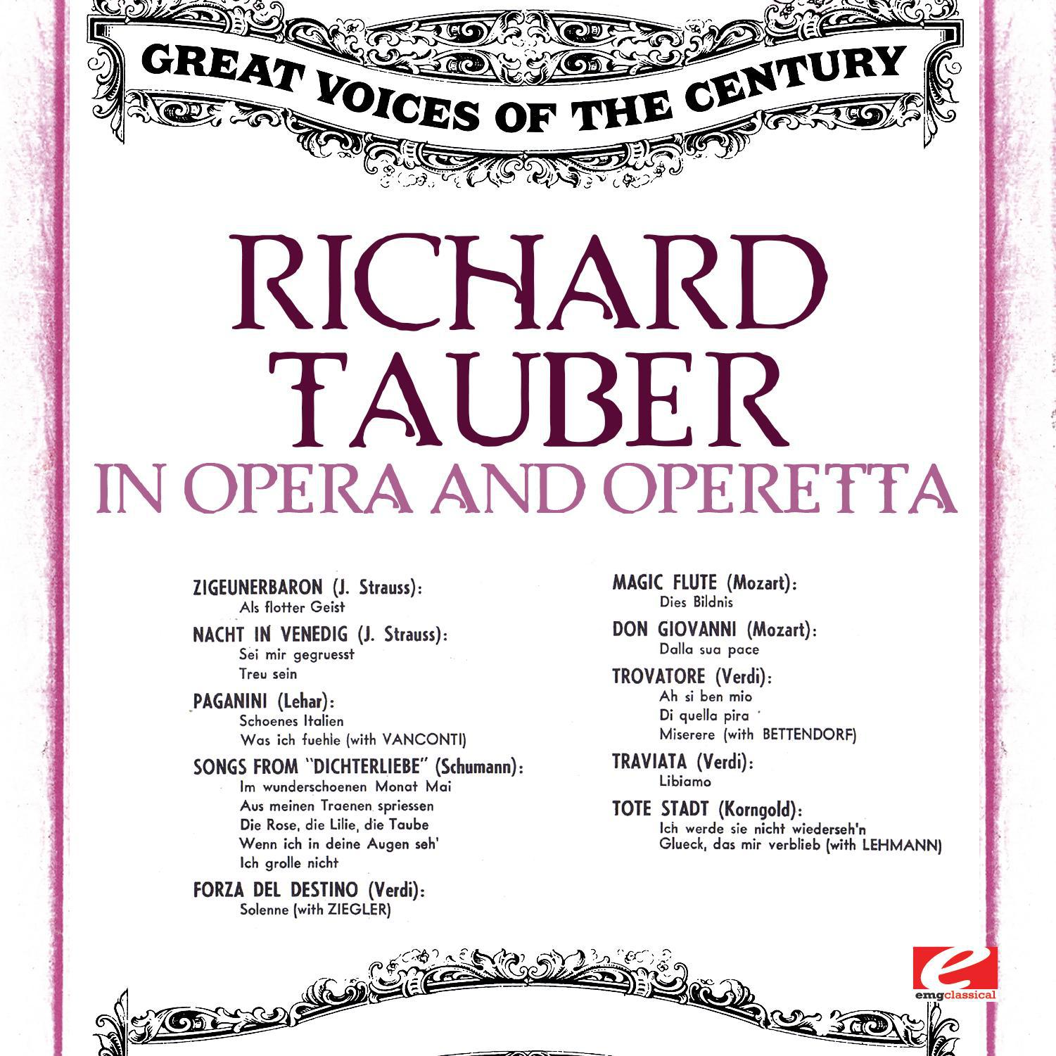 In Opera and Operetta (Digitally Remastered)专辑