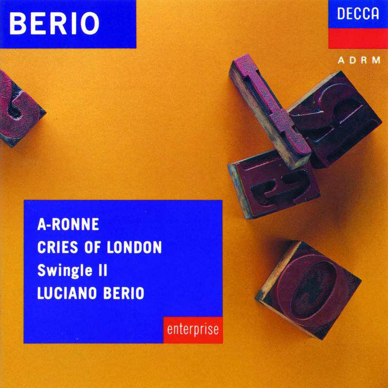 Cries of London (for eight voices)