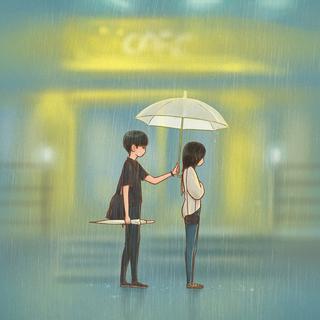 城市在下雨，而我在想你