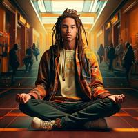 Meditation Groove: Hip Hop Beats for Inner Focus