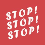 STOP！