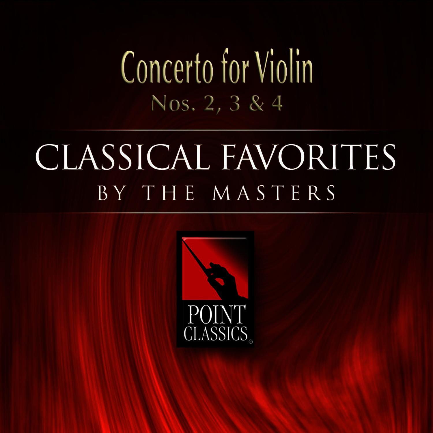 Concerto for Violin Nos. 2, 3 & 4