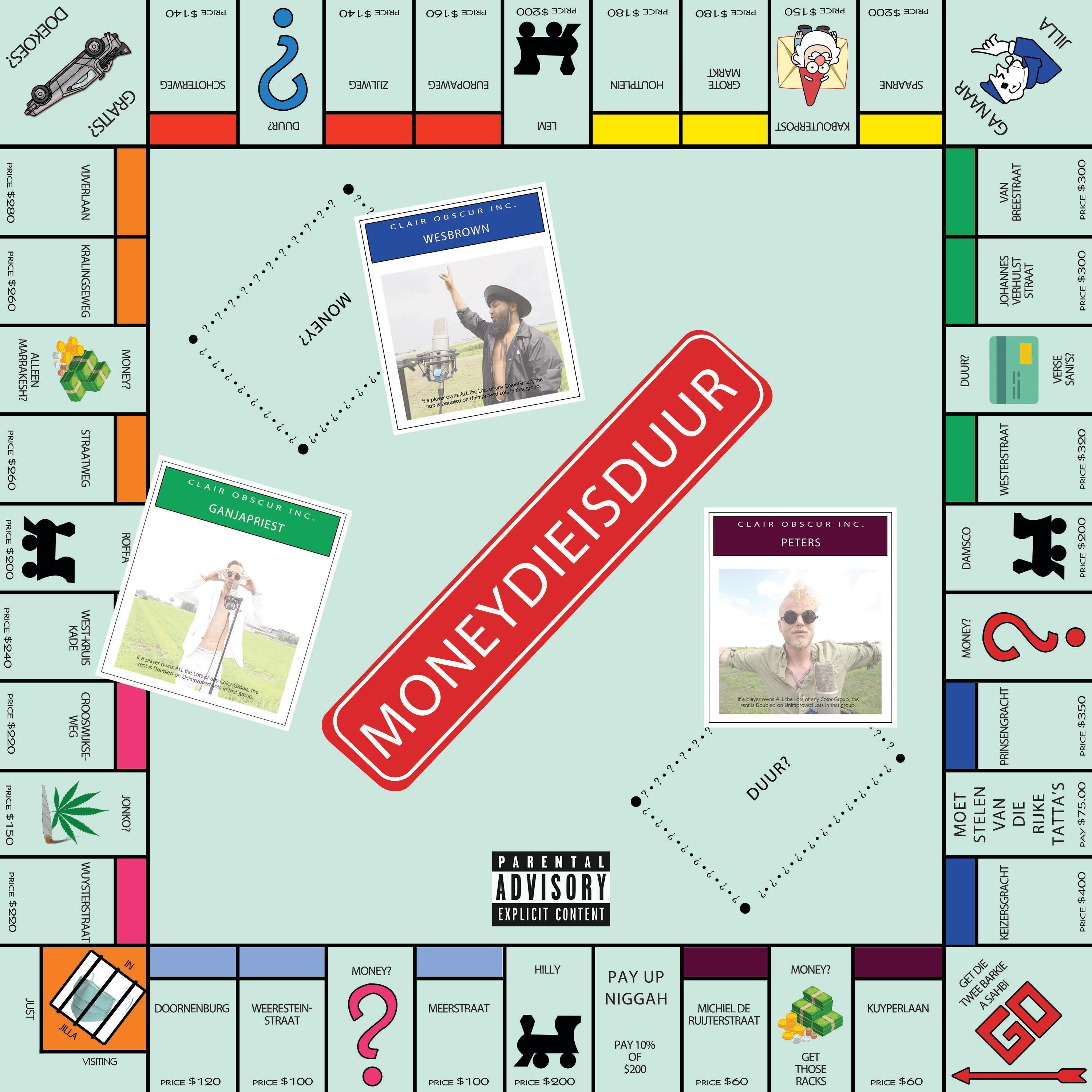 Moneydieisduur (feat. Wes.Brown, Peters & Ganja Priest)