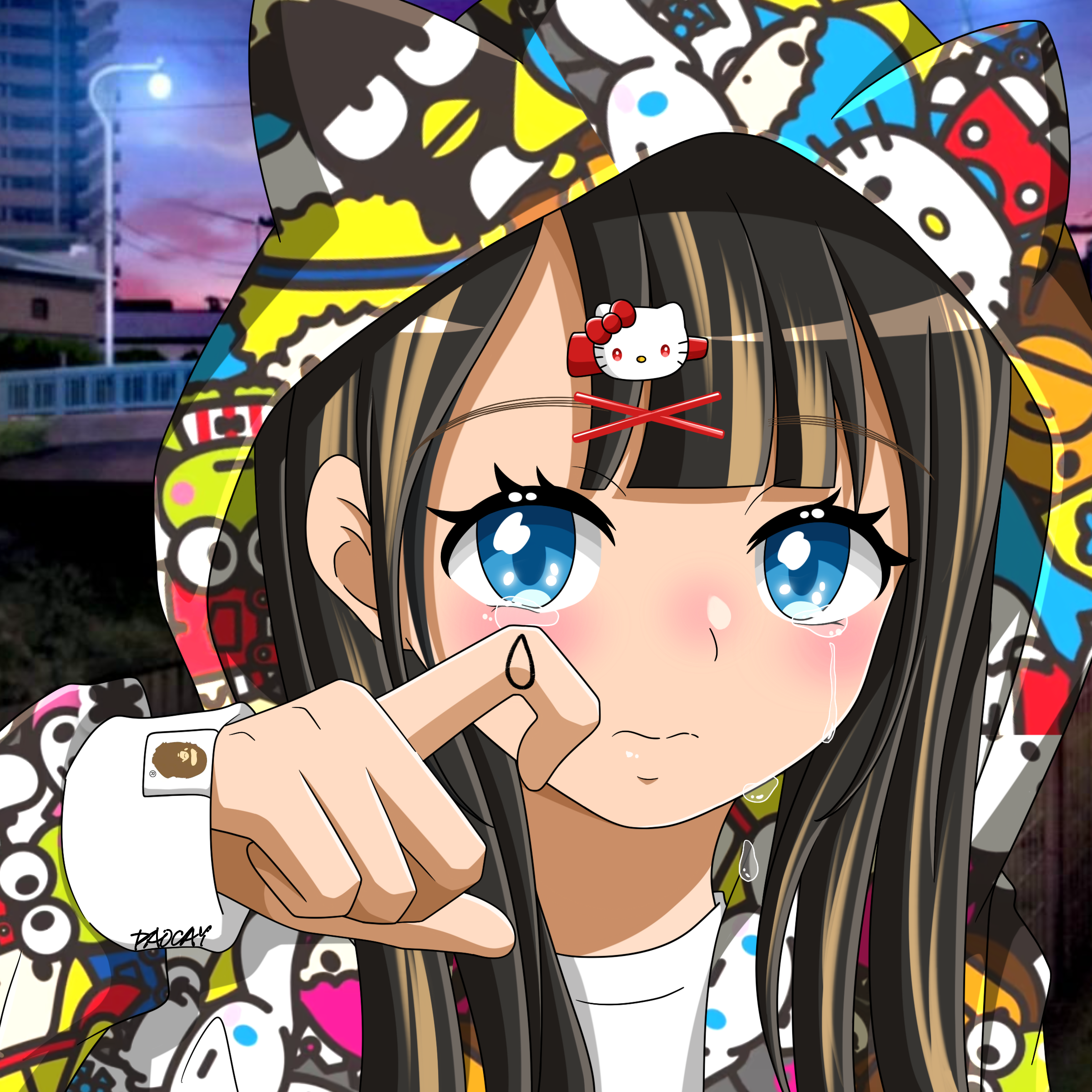 封锁（I don’t even know da 蓝白小破车 ）