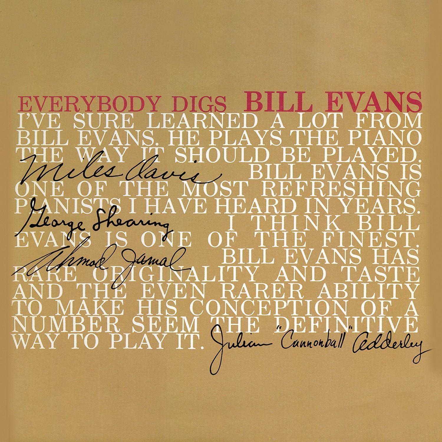 Everybody Digs Bill Evans (Remastered)专辑