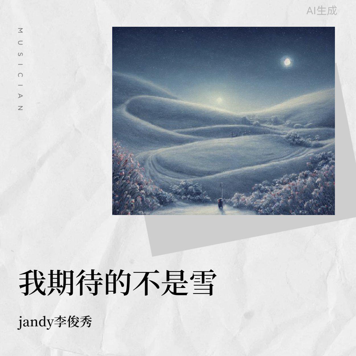 jandy李俊秀 - 我期待的不是雪