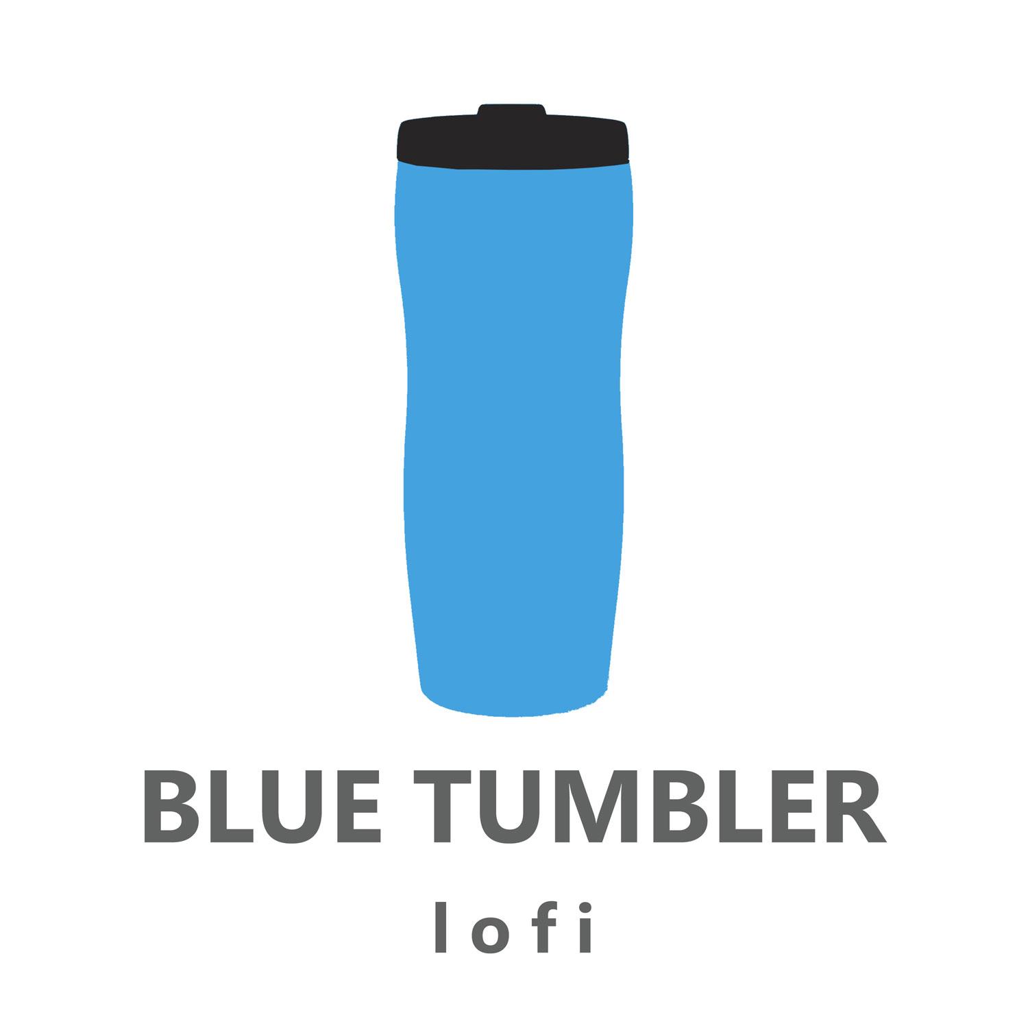 BLUE TUMBLER
