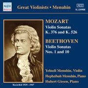 MOZART / BEETHOVEN: Violin Sonatas (Menuhin) (1929-1947)