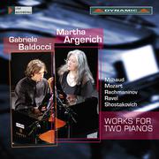 Piano Duo Recital: Argerich, Martha / Baldocci, Gabriele - MOZART, W.A. / SHOSTAKOVICH, D. / RACHMAN