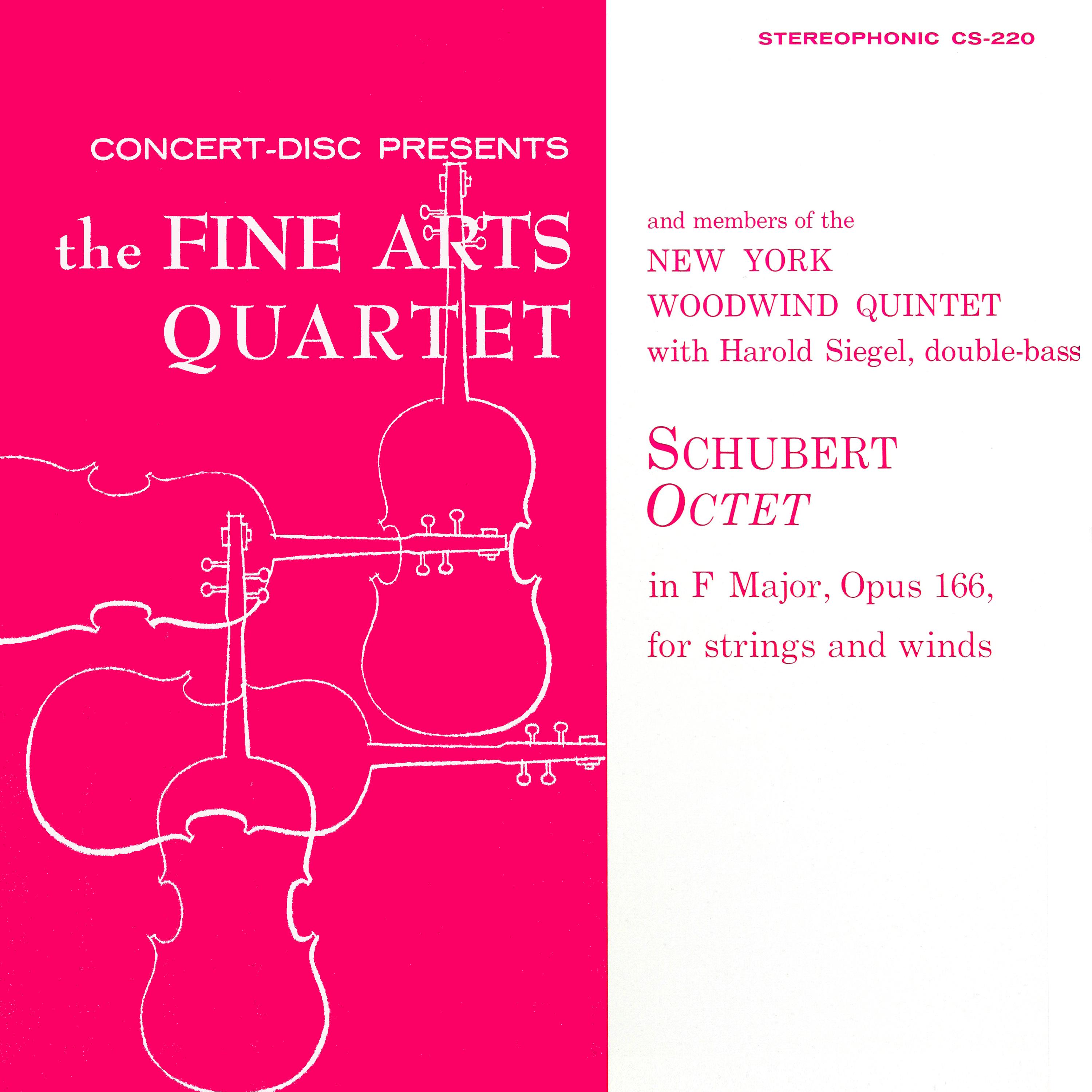 Schubert: Octet in F Major, Op. 166 (Remastered from the Original Concert-Disc Master Tapes)