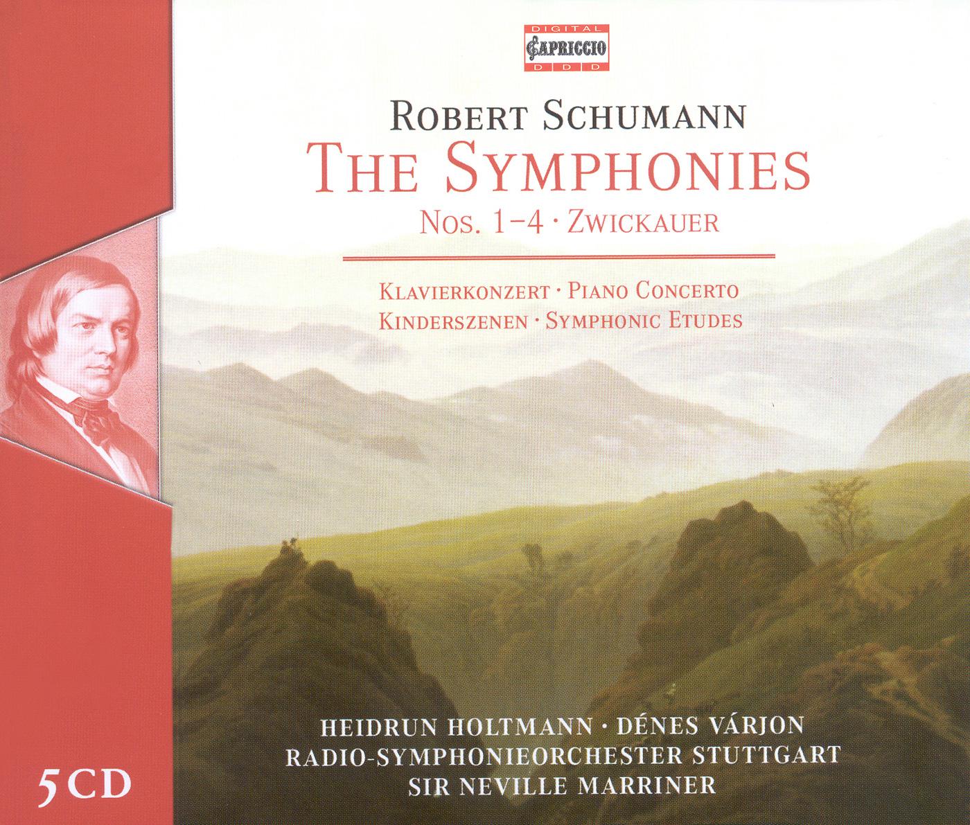 SCHUMANN, R.: Symphonies Nos. 1-4 / Piano Concerto / Symphonic Etudes / Kinderszenen (Holtmann, Varj专辑
