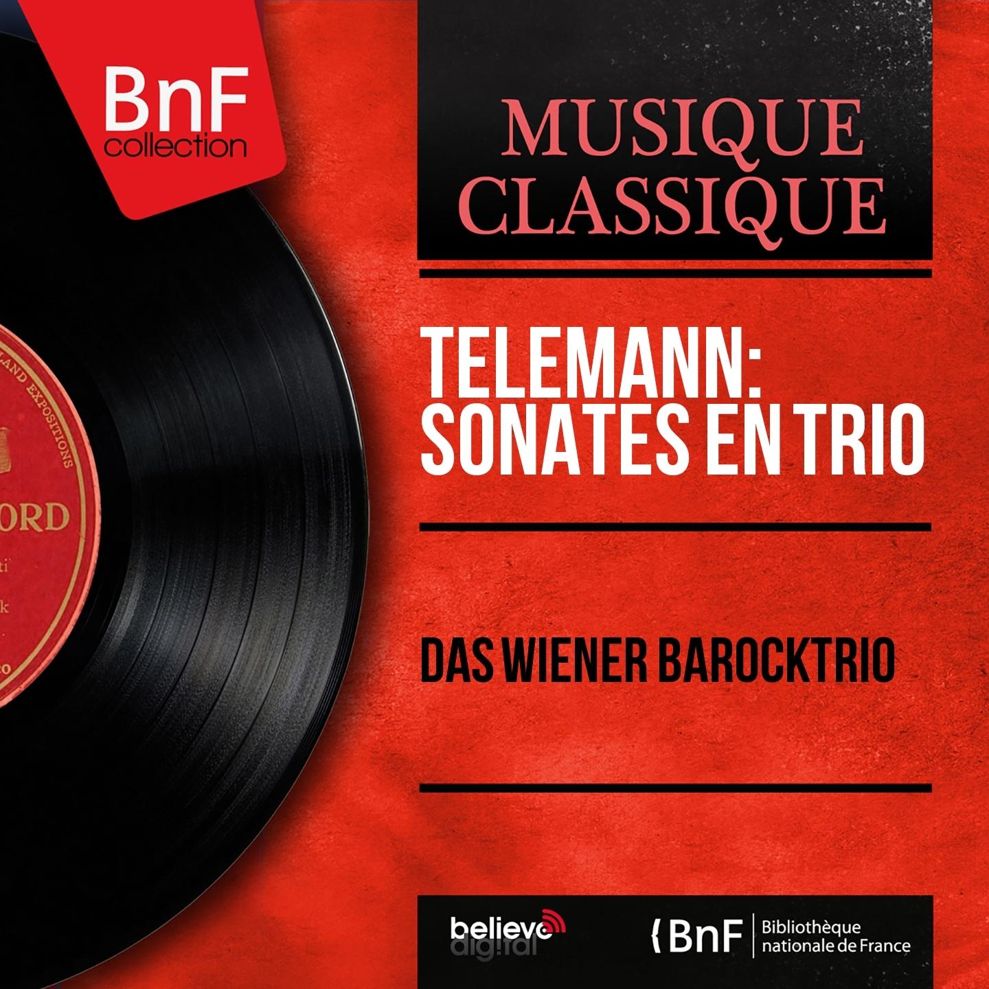 Telemann: Sonates en trio (Mono Version)