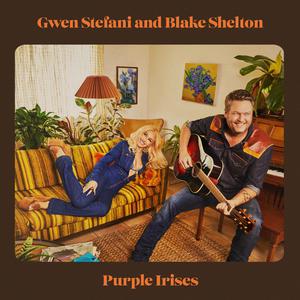 Gwen Stefani & Blake Shelton - Purple Irises (Karaoke Version) 带和声伴奏 （降7半音）
