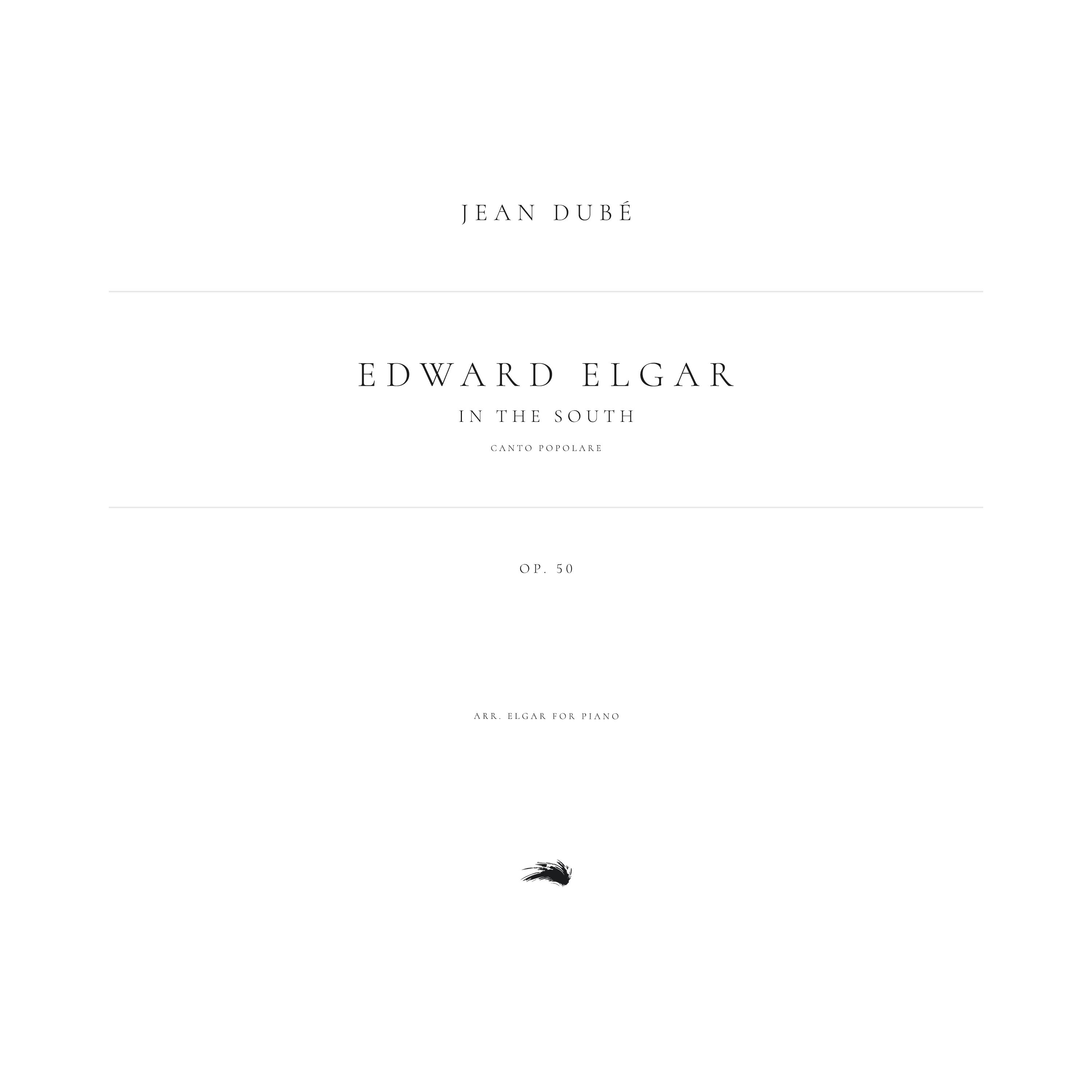 In the South, Op. 50: Canto popolare (Arr. Elgar for Piano)