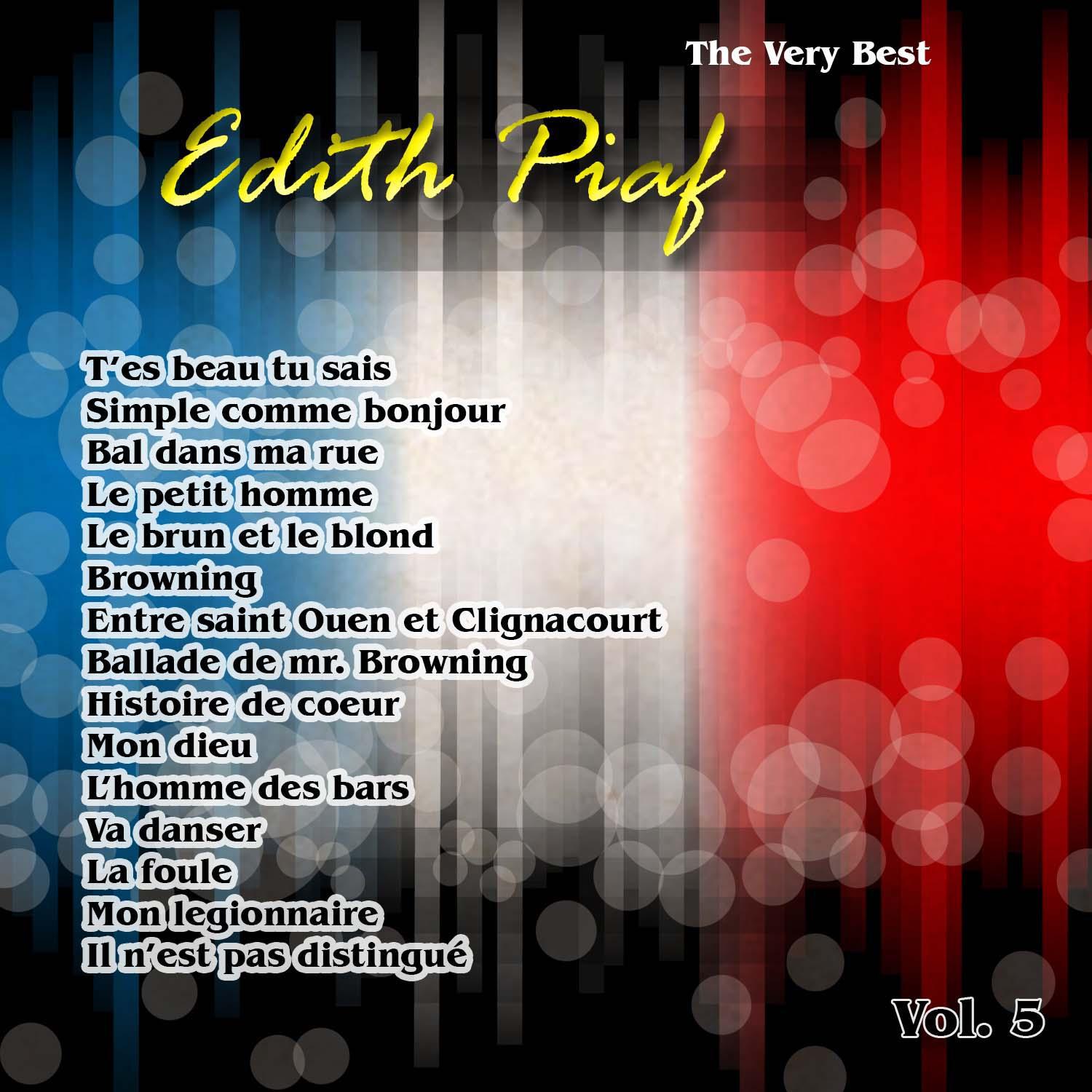 The Very Best: Edith Piaf Vol. 5专辑