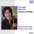 NISHIZAKI, Takako: Fritz Kreisler Edition, Vol. 5