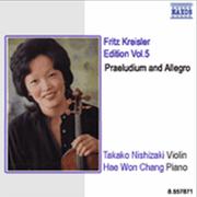 NISHIZAKI, Takako: Fritz Kreisler Edition, Vol. 5