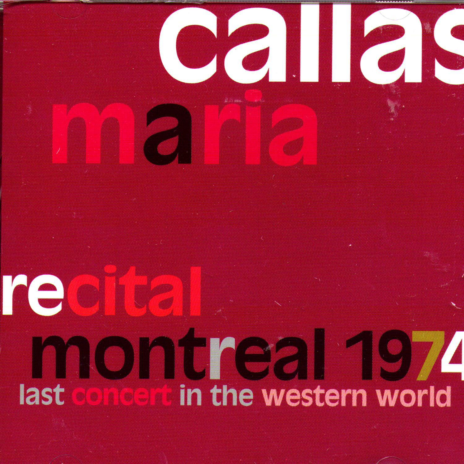 Recital Montreal 1974专辑