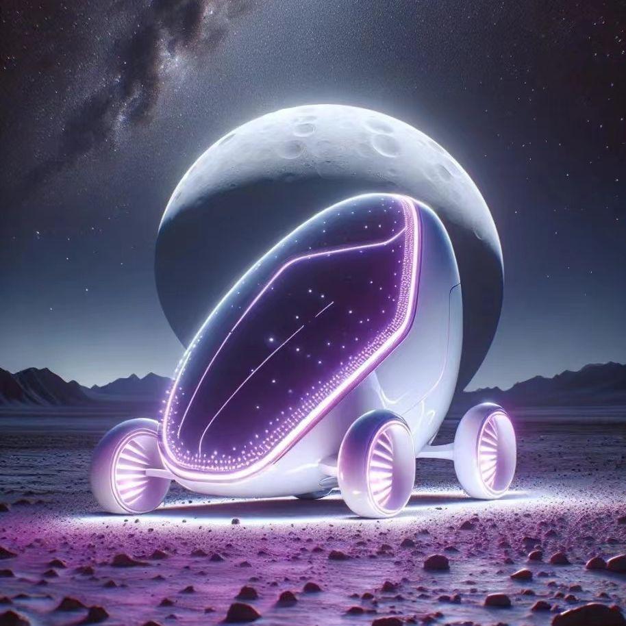 The moon also loves