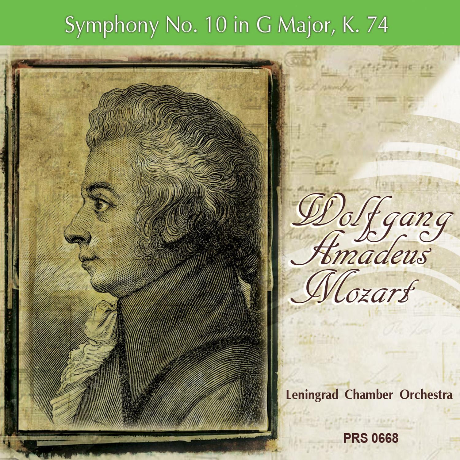 Mozart: Symphony No. 10 in G Major, K. 74专辑