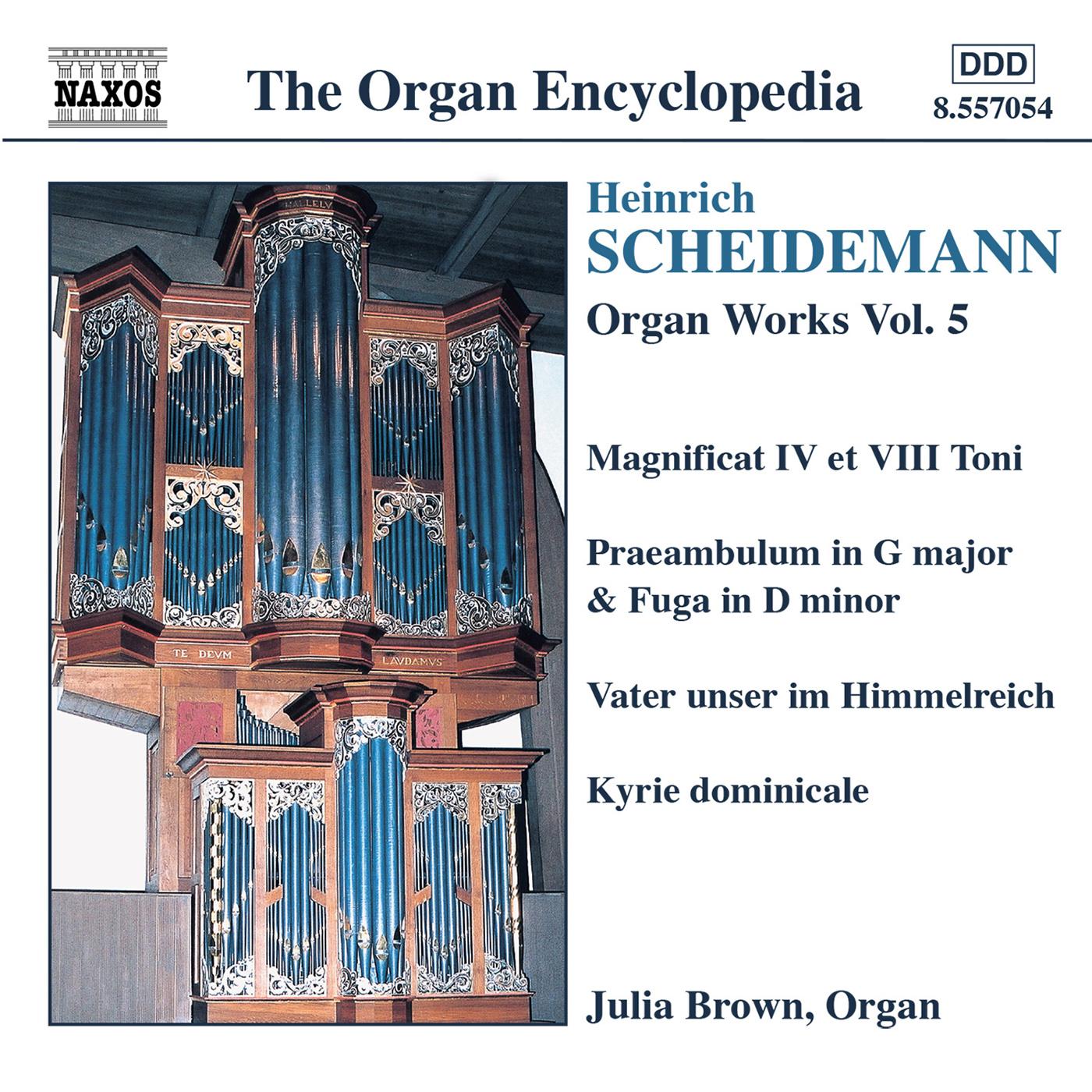 SCHEIDEMANN, H.: Organ Works, Vol. 5 (Brown)