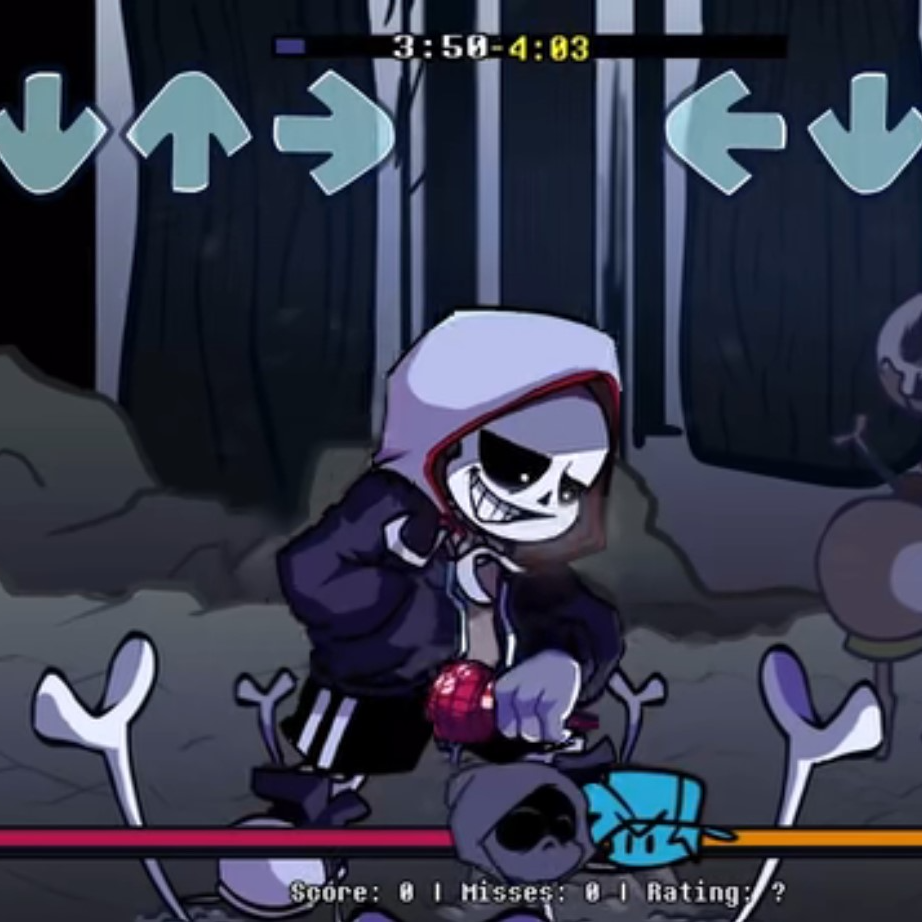 [Inst] The Murderer【凶手】v2 - FNF：Skeleton Bros OST - 电台节目 - 网易云音乐