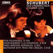 Franz Schubert: Works for Piano 4 Hands Vol. I