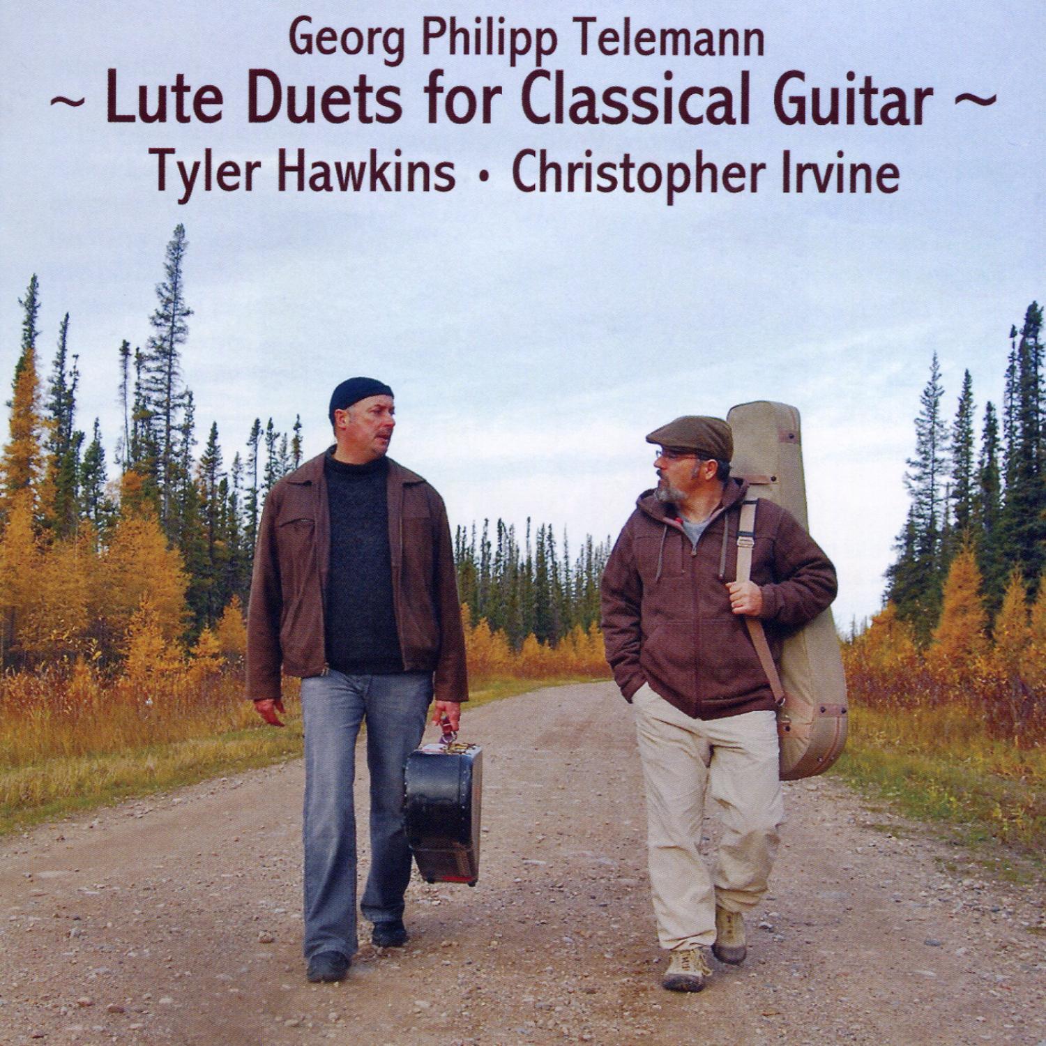 Georg Philipp Telemann Lute Duets for Classical Guitar