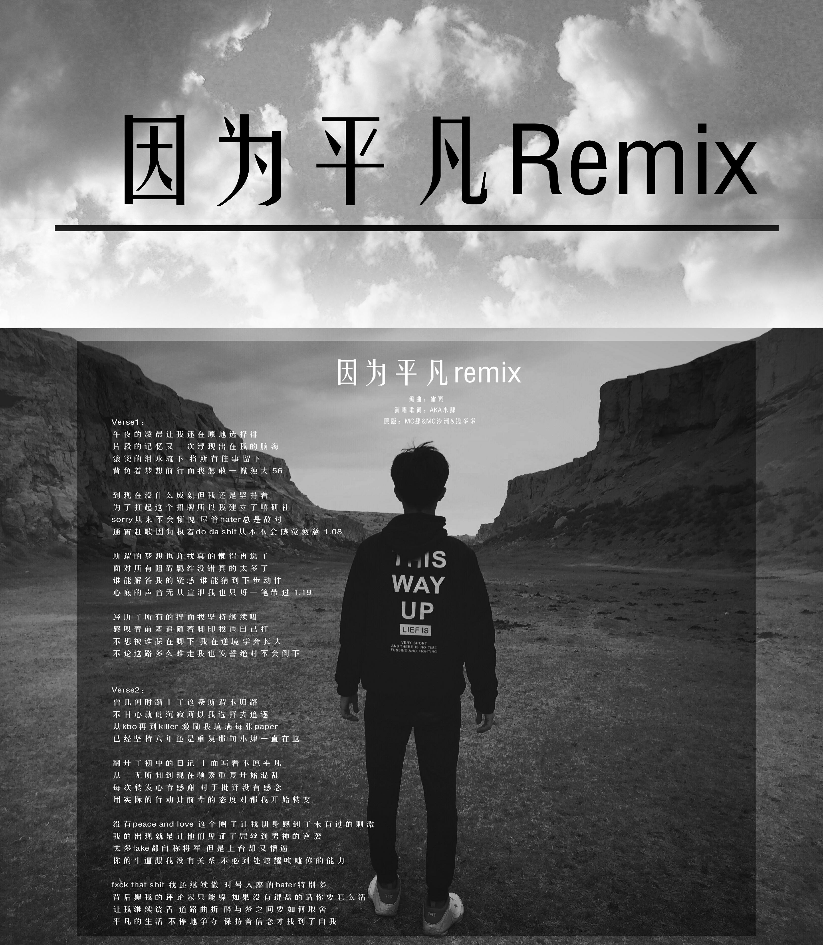 因为平凡Remix专辑