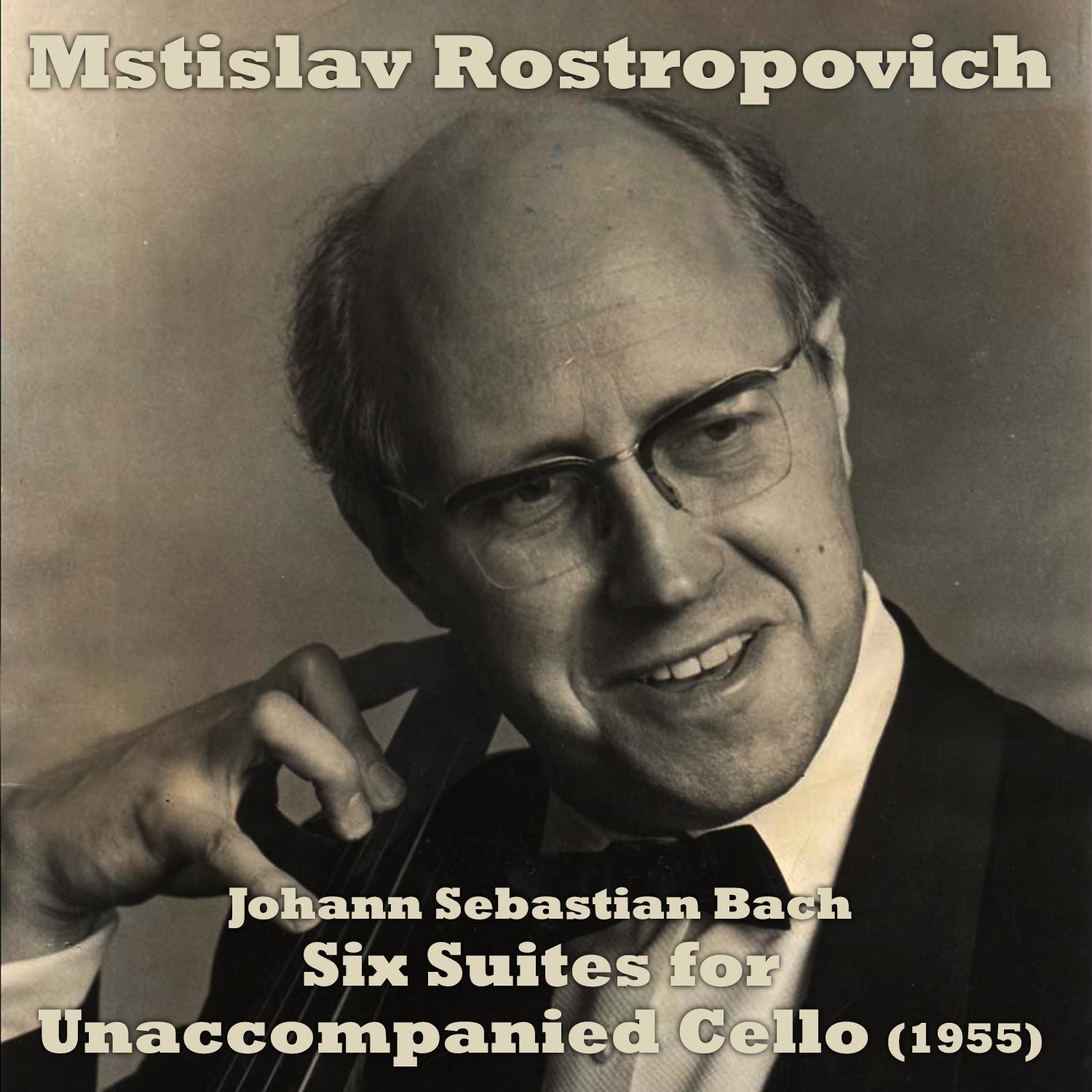 Johann Sebastian Bach: Six Suites for Unaccompanied Cello (1955)专辑