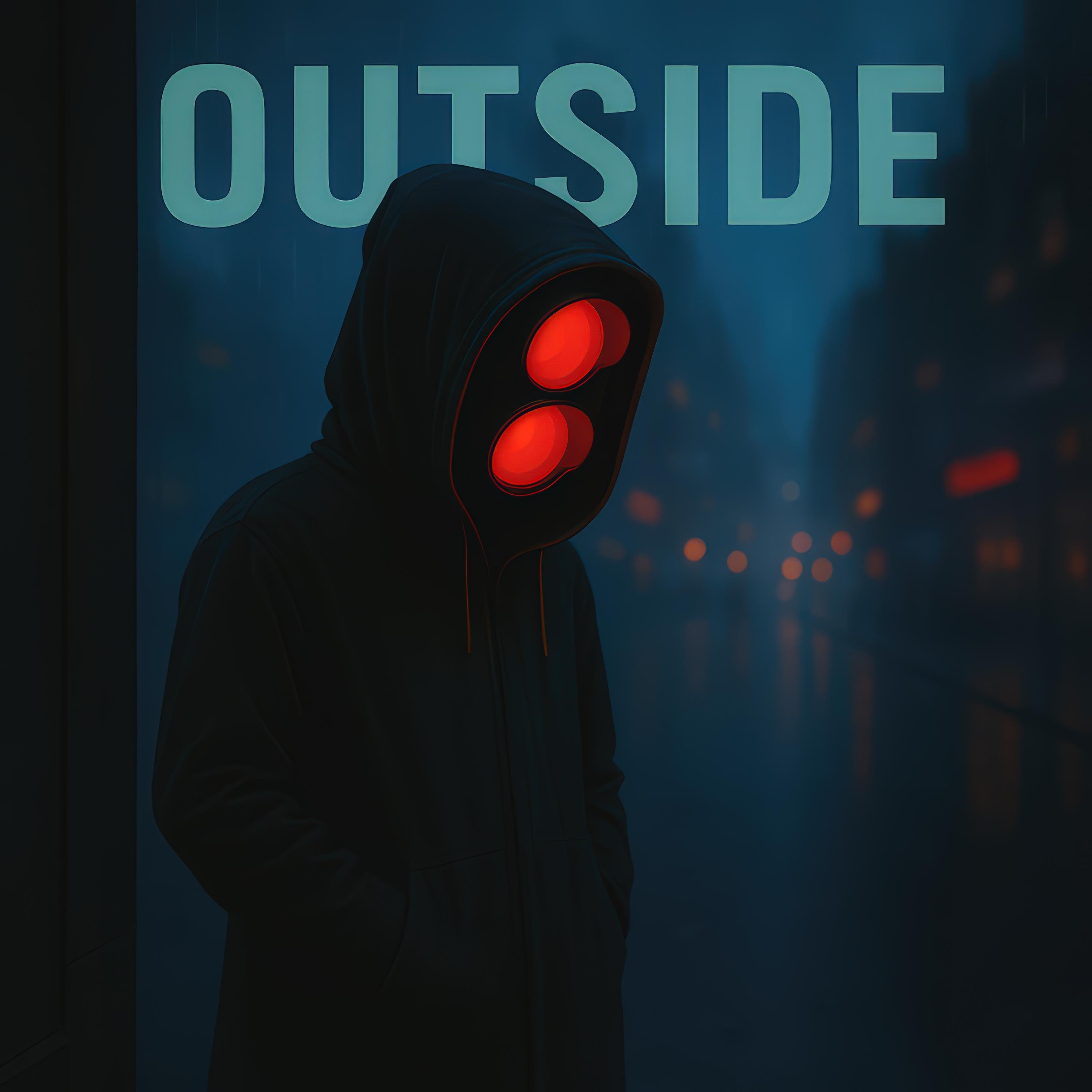 Outside