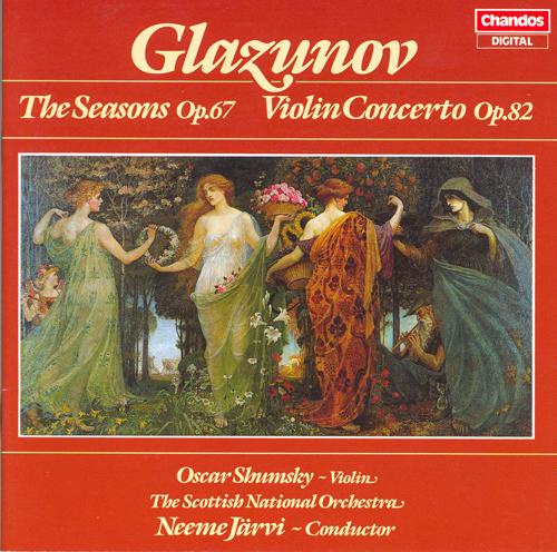 GLAZUNOV: Seasons (The) / Violin Concerto