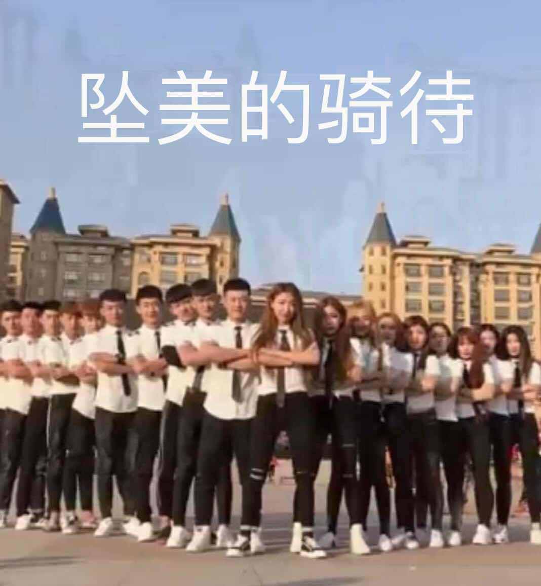 坠美的骑待
