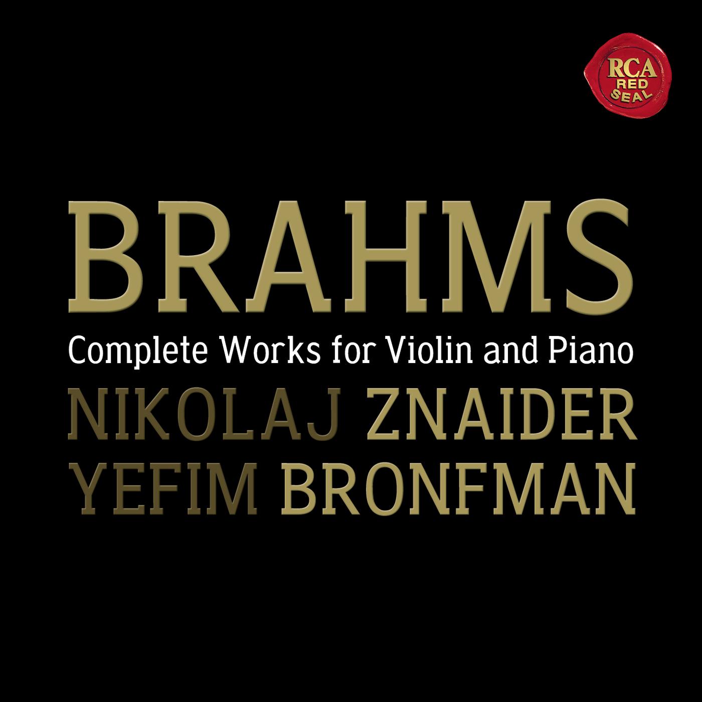 Brahms:  Violin Sonatas